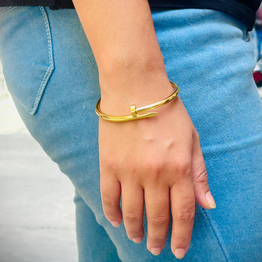 Iconic Cartier Nail Bracelet