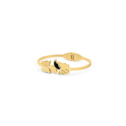 Fashionable Layered Butterfly Bracelet
