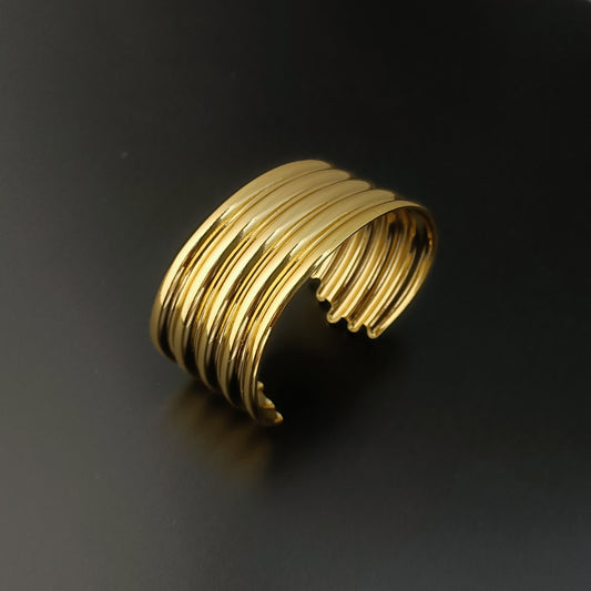 Golden Multilayer Adjustable Bracelet