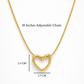 Minimal Heart Pendant Necklace