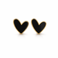 Groovy Heart Stud Earrings