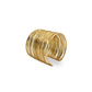 Multi-Wire Gold Cuff Adjustable Bracelet