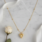 Radiant Gold Heart Necklace