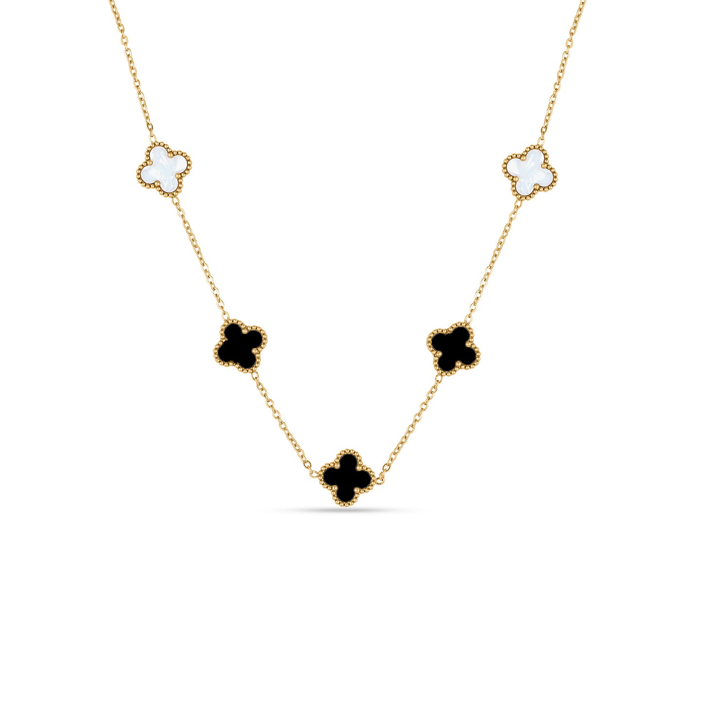 Lucky Clover Charm Necklace