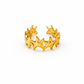 Celestial Starfish Gold Adjustable Ring
