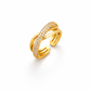 Criss-Cross Adjustable Ring