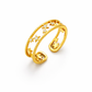 Celestial Star Adjustable Gold Ring