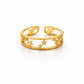 Celestial Star Adjustable Gold Ring
