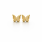 Elegant Gold Butterfly Earrings