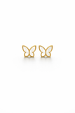 Delicate Butterfly Stud Earrings