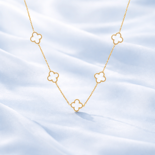 Lucky Clover Charm Necklace