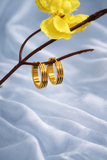Minimal Luxe Gold Hoop Earrings