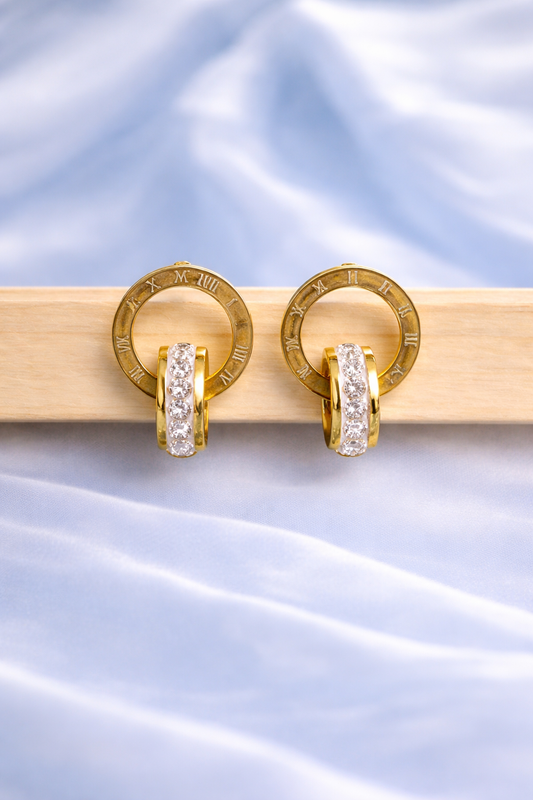 Imperial Roman Hoop Earrings