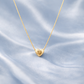 Aurelia Heartline Gold Necklace