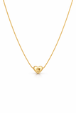 Aurelia Heartline Gold Necklace