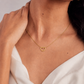 Minimal Heart Pendant Necklace