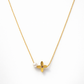 Floral Necklace with Pearl