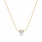 Heart Solitaire Pendant Necklace