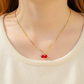 Cherry Motif Fine Gold Pendant