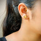 Elegant Gold Butterfly Earrings