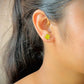 Gold Four Leaf Clover Earrings