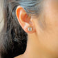 Emerald Cut Stud Earrings