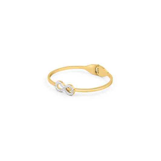 Sleek Forever Infinity Symbol Anti Tarnish Bracelet