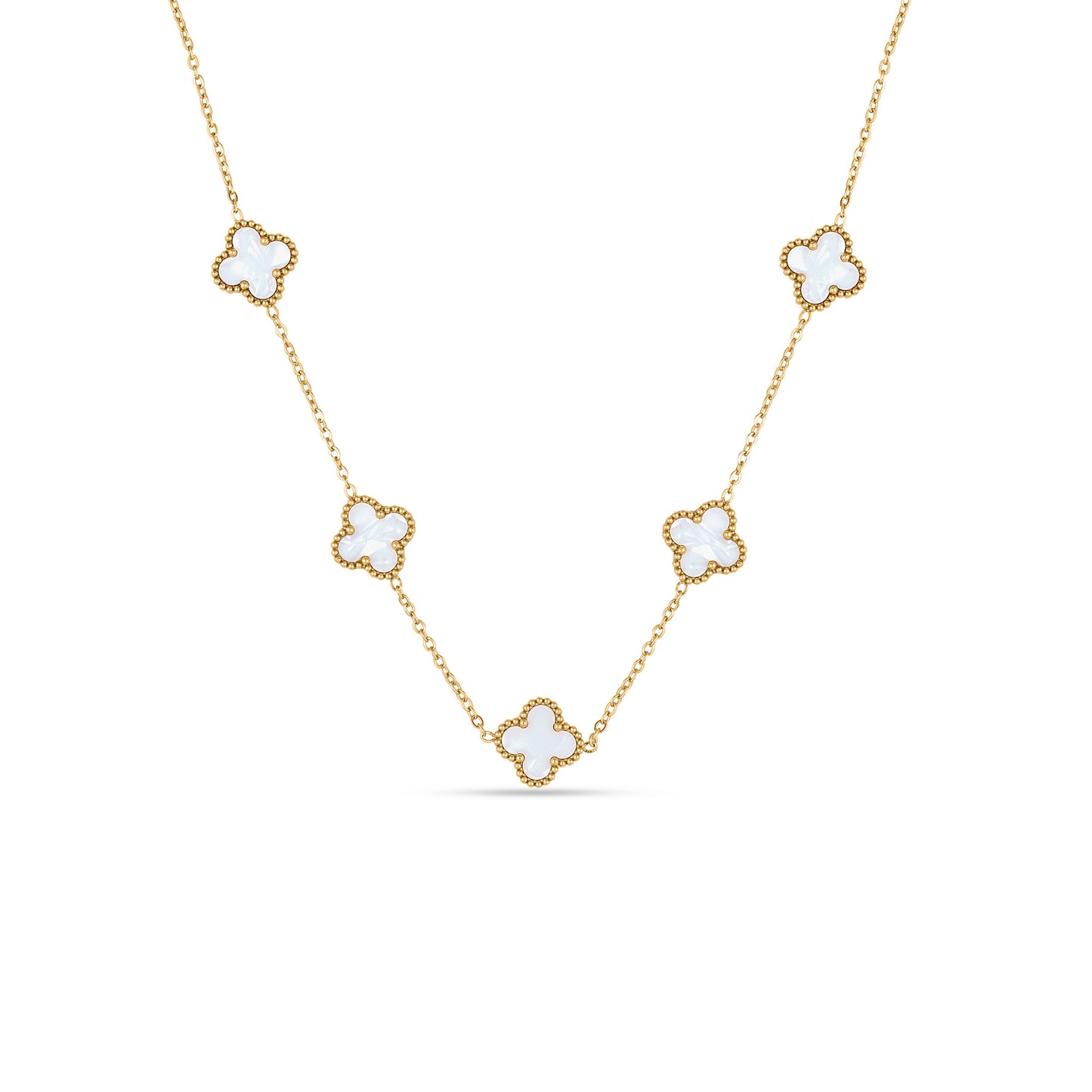 Lucky Clover Charm Necklace