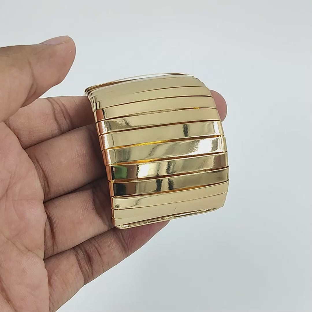Luxury Striped Glow Anti-Tarnish Adjustable Bracelet